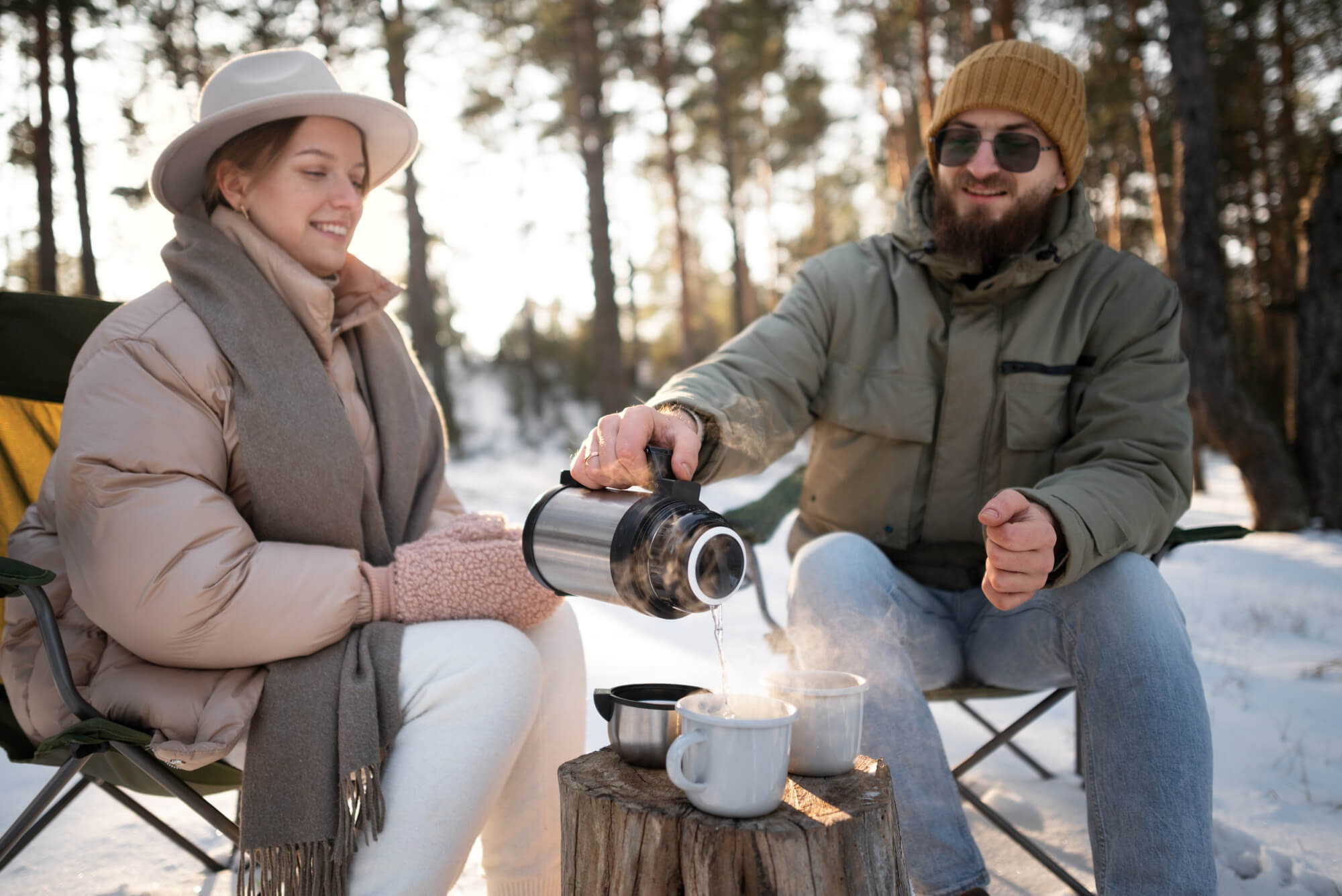 Person managing SAD during winter with alcohol rehab support in Ottawa.