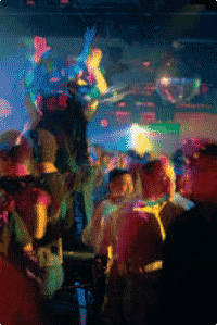 Some People Take Drugs to Feel Good at Social Gatherings.