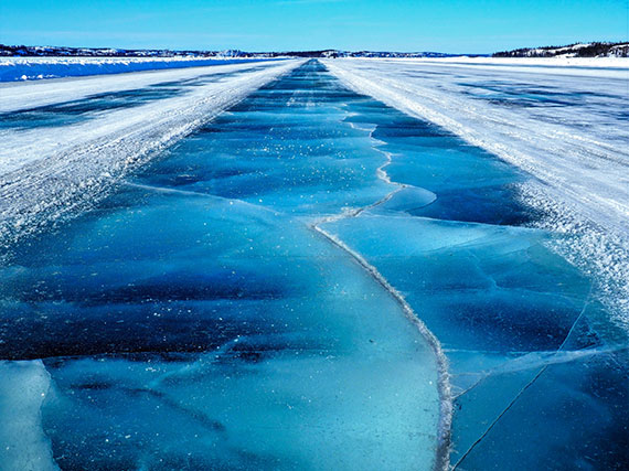 An icebridge in northwest territories shows us that the road to recovery can be a treacherous one without the proper treatment and support
