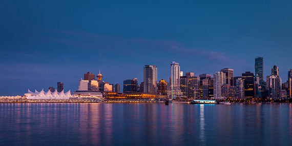 The sun sets on downtown vancouver, and on drug addiction in the city as many addicts decide to make a change and seek treatment for their substance abuse.